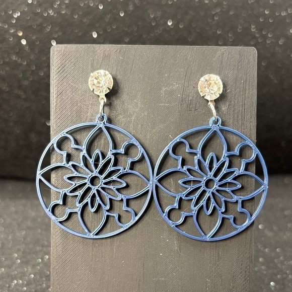 Handmade Jewelry - The Diagonal Flick Earrings